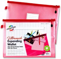 PREMTONE B4+ ULTRAMESH EXPANDING WALLET - HOT PINK