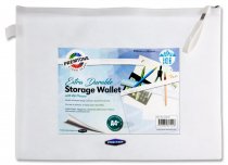 PREMTO A4+ EXTRA DURABLE STORAGE WALLET - ICE CLEAR PEARL