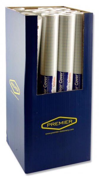 STUDENT SOLUTIONS CLEAR COVER - 10m x 50cm