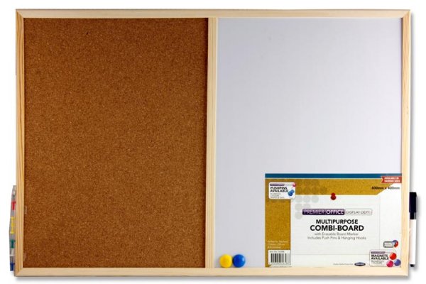 PREMIER OFFICE COMBO BOARD 60x40cm