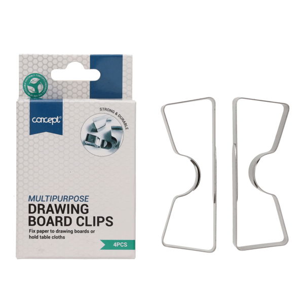 Concept Card 4 Drawing Board Clips