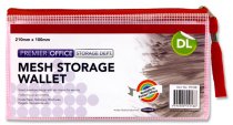 PREMIER OFFICE DL MESH WALLET 3 ASST.