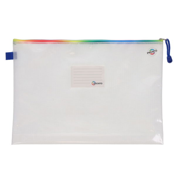 PREMTO B4 EXTRA DURABLE EXPANDING WALLET- CLEAR PEARL