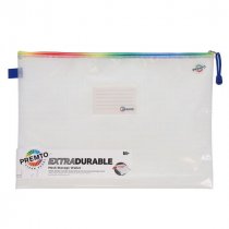 PREMTO B4 EXTRA DURABLE EXPANDING WALLET- CLEAR PEARL