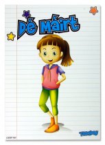 * CLEVER KIDZ PKT.7 CLASS SIGNS - DAYS OF WEEK IN IRISH