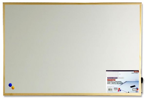 Concept Magnetic Dry Wipe Whiteboard - 90x60cm