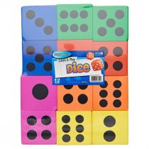 CLEVER KIDZ PKT.12 EVA DICE