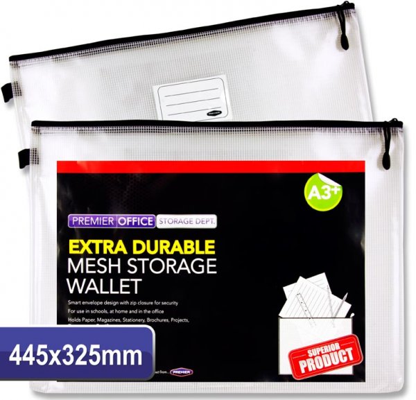 PREMIER OFFICE A3+ EXTRA DURABLE MESH WALLET