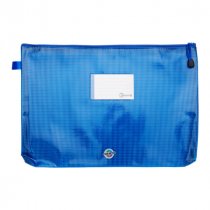 PREMIER OFFICE B4 EXTRA DURABLE MESH WALLET - PRINTERS BLUE