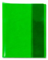 STUDENT SOLUTIONS PKT.5 PVC HEAVY DUTY COPY BOOK COVERS - 5 ASST TRANSPARENT COLOURS