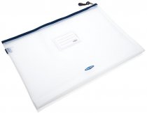 PREMTO A4 XXL ULTRAMESH EXPANDING WALLET - CLEAR PEARL