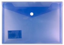 PREMIER UNIVERSAL A5 BUTTON WALLET ENVELOPE CLEAR 4 ASST.