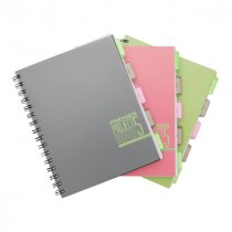 PREMIER A5 250pg PP 5 SUBJECT PROJECT BOOK - SPECTRE 3 ASST
