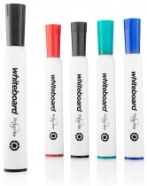 PRO:SCRIBE CARD 4+1 DRY WIPE MARKER VALUE PACK