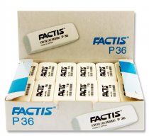 MILAN FACTIS P36 WHITE ERASER CDU