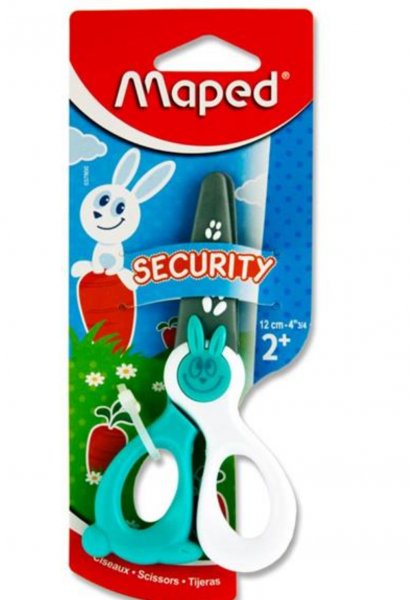 MAPED KIDICUT 12cm SECURITY SAFETY SCISSORS