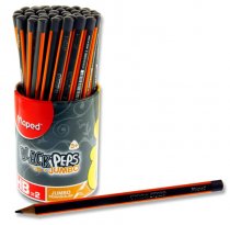 MAPED BLACK'PEPS JUMBO TRIANGULAR PENCIL - HB