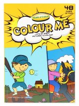 WOC A4 48pg COLOURING BOOK - BOLD