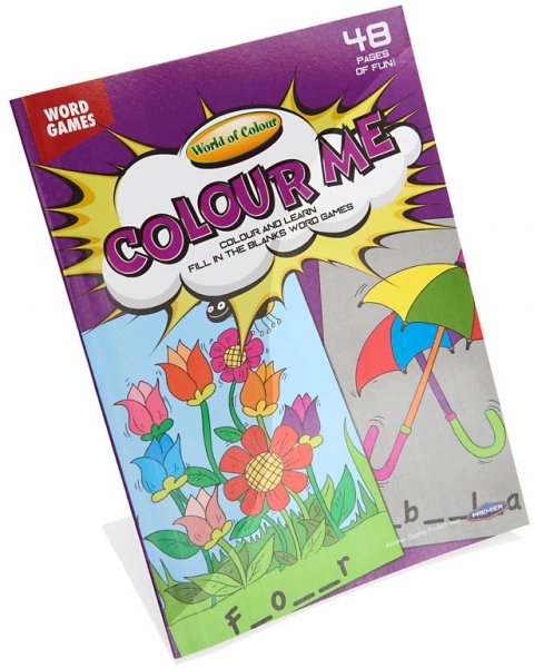 WOC A4 48pg COLOURING BOOK - FUN ACTIVITY
