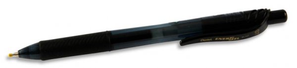 PENTEL ENERGEL-X BL107 0.7mm RETRACTABLE GEL PEN - BLACK