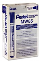 PENTEL MW85 WHITEBOARD MARKER BULLET POINT - BLUE