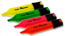 PENTEL SL60 ILLUMINA CHISEL TIP HIGHLIGHTER 4 ASST CDU