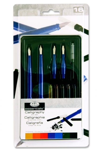 ESSENTIALS 16pce CALLIGRAPHY ART SET