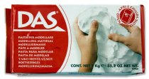 DAS 1kg WHITE AIR HARDENING MODELLING CLAY