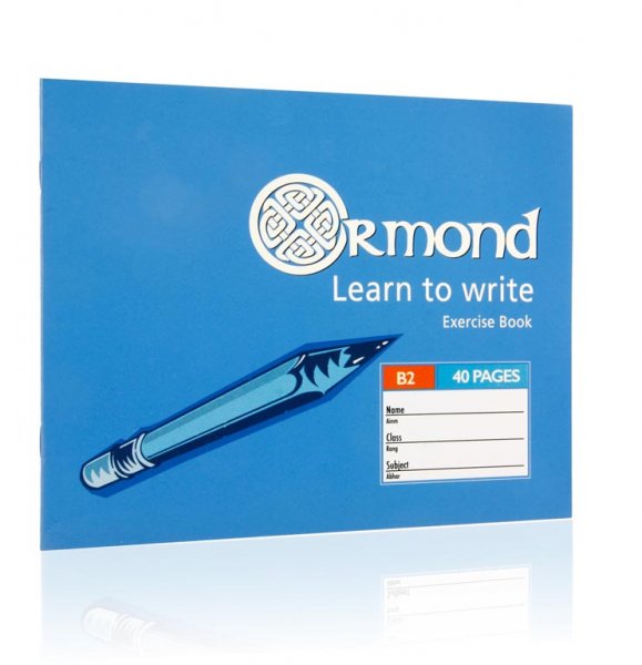 ORMOND 40pg B2 LEARN TO WRITE COPY BOOK