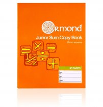 ORMOND 40pg 20mm Sq JUNIOR SUM COPY
