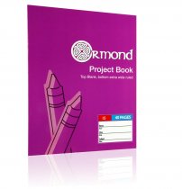 ORMOND 40pg No.15 PROJECT BOOK