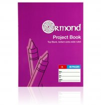 ORMOND 40pg No.15 PROJECT BOOK