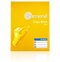 ORMOND 40pg BLANK COPY BOOK