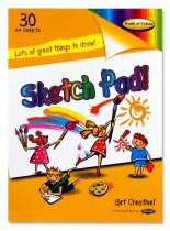 WOC A4 90gsm SKETCH PAD 30 SHEETS