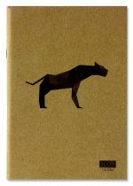 ICON A5 80pg 110gsm KRAFT SKETCH BOOK ANIMALIA DESIGN 4 ASST.