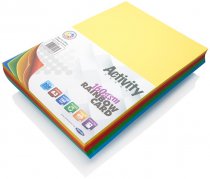PREMIER ACTIVITY A3 160gsm CARD 200 SHEETS - RAINBOW