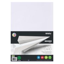 PREMIER ACTIVITY A4 160gsm CARD 50 SHEETS - WHITE
