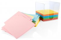 PREMIER OFFICE 90x90mm PAPER BLOCK IN PVC BOX