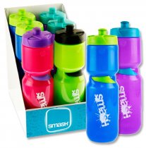 SMASH 750ml HYDROFUEL SPORTS POP TOP BOTTLE 3 ASST