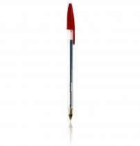 BIC CRISTAL BALLPOINT PENS - RED