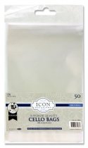 ICON OCCASIONS PKT.50 C6 SELF SEAL CELLO BAGS