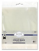 ICON OCCASIONS PKT.50 7″x7″ SELF SEAL CELLO BAGS