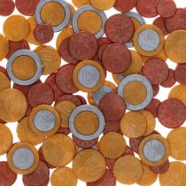 CLEVER KIDZ PKT.120 COIN EURO MONEY SET