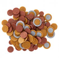 CLEVER KIDZ PKT.120 COIN EURO MONEY SET