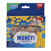 CLEVER KIDZ PKT.120 COIN EURO MONEY SET