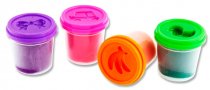 WOC 4x140g POTS PLAY DOUGH WITH MOULD LID