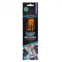 ICON PKT.5 PAINTBRUSH SET - SYNTHETIC