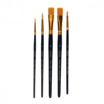 ICON PKT.5 PAINTBRUSH SET - SYNTHETIC