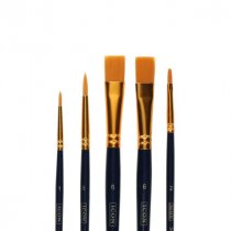 ICON PKT.5 PAINTBRUSH SET - SYNTHETIC
