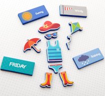 CLEVER KIDZ MAGNETIC CALENDAR BOARD 420x288mm